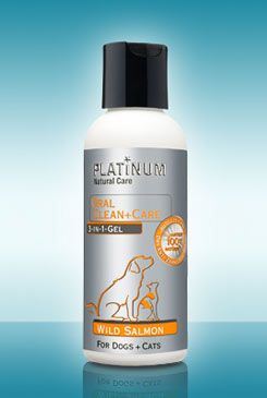 Platinum Natural Oral clean + care Gél salmon 120ml