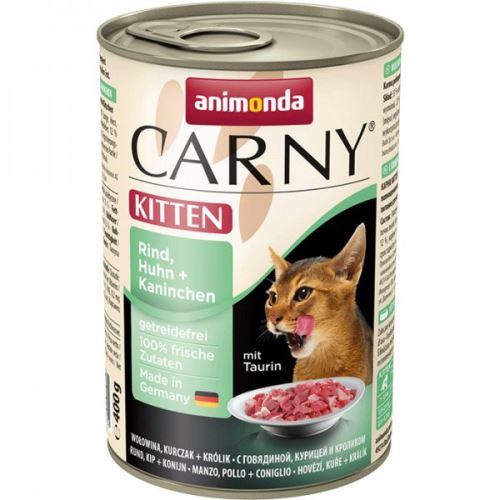 ANIMONDA konzerva CARNY Kitten 400g