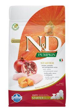 N & D Pumpkin DOG Puppy Starter Chicken & Pomegrante