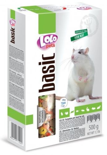 Lolo BASIC kompletné krmivo pre potkany