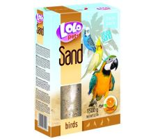 Lolopets pomarančový piesok pre vtáky 1500 g
