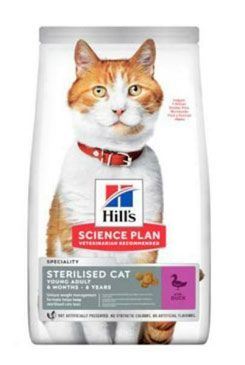 Hill&#39;s Fel. SP Adult Sterilised Cat Duck 1,5kg