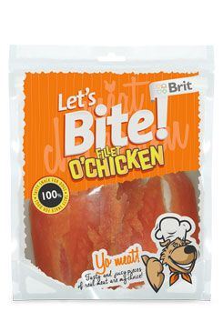 Brit pochoutka Let's Bite Fillet o'Chicken 80g