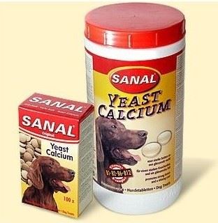 Sanal pes Calcium s vitamínmi 100tbl