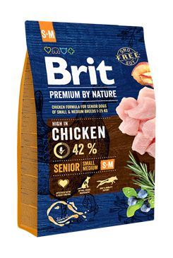 Brit Premium Dog by Nature Senior S + M