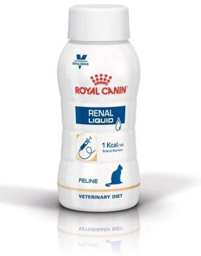 Royal Canin VD Feline Renal Liquid 3 × 0,2 l