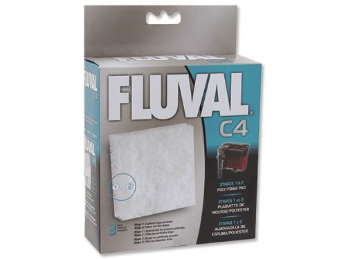 Náplň molitan polyester FLUVAL C4 3ks