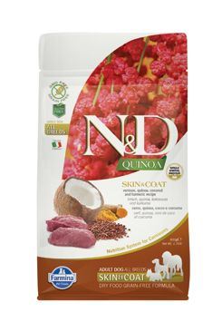 N & D Quinoa DOG Skin & Coat Venison & Coconut