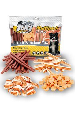 Calibra Joy Dog Multipack Fish & Chicken Mix 4x70g