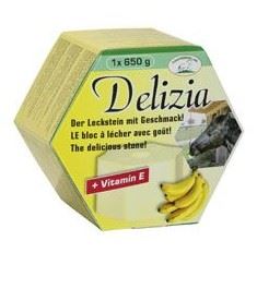Liz soľný pre kone Delizia náplň banán