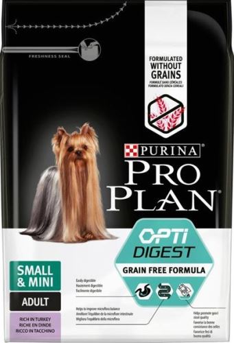 Purina PRO PLAN Dog Adult Small &amp; Mini grain Free morka