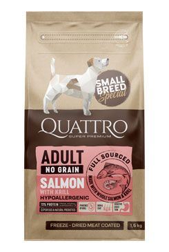 QUATTRO Dog Dry SB Adult Losos&Krill