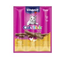Vitakraft Cat pochúťka Stick Clasic Poultry / Liver 3ks