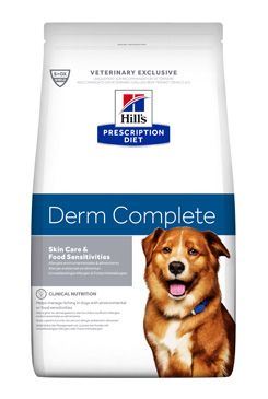 Hill &#39;Canine Dry PD Derm Complete