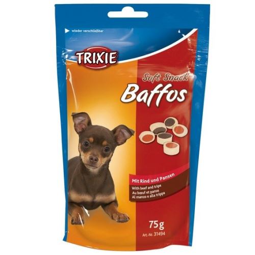 Soft Snack BAFFOS - mini kolieska hovädzie, držky 75g