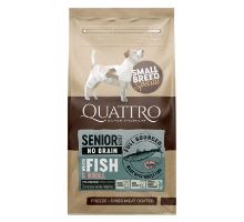 QUATTRO Dog Dry SB Senior/Diéta Ryby&Krill
