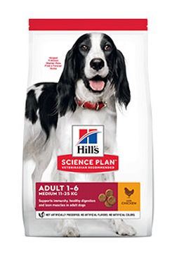 Hill 'Can.Dry SP Adult Medium Chicken 14kg