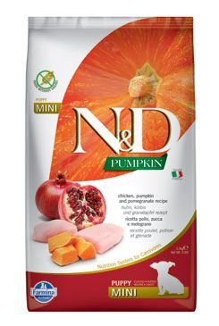 N & D Pumpkin DOG Puppy Mini Chicken & Pomegranate