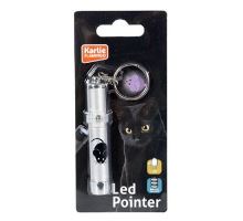 Hračka mačka LED svetlo laser motív MYŠ 8cm KARLIE