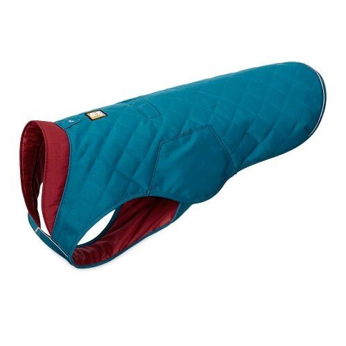 Zimná bunda pre psov Ruffwear Stumptown Jacket-Metolius-blue
