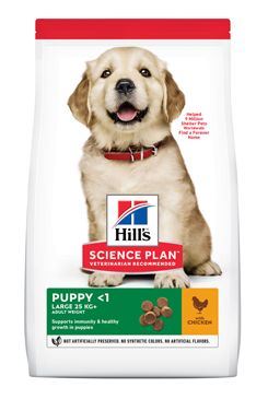 Hill 'Can.Dry SP Puppy LargeBreed Chicken ValPack16kg