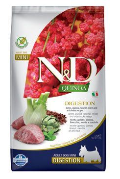N & D Quinoa DOG Digestion Lamb & Fennel Mini 2,5kg