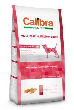 Calibra Dog GF Adult Medium & Small Salmon