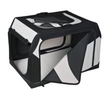 Transportný nylonový box Vario čierno-šedý