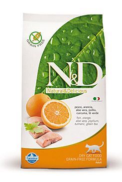 N & D Grain Free CAT Adult Fish & Orange