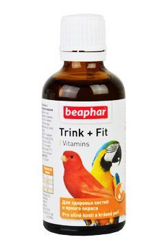 Beaphar minerálne kvapky Trink Fit exoti 50ml