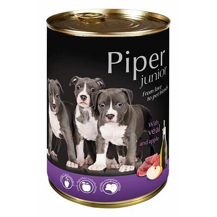 PIPER JUNIOR konzerva pre šteniatka