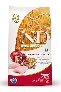 N &amp; D Low Grain CAT Adult Chicken &amp; Pomegranate