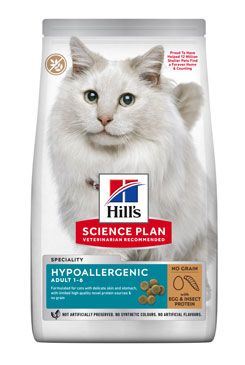 Hill&#39;s Fel. SP Adult Hypoallergenic Insect&amp;Egg 1,5kg