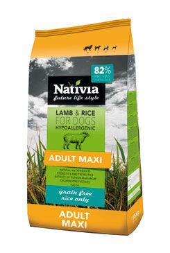 Nativite Dog Adult Maxi Lamb &amp; Rice 15kg