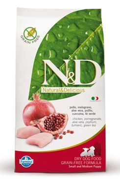 N & D Grain Free DOG Puppy S / M Chicken & Pomegranate