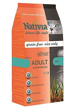 Nativite Cat Adult Salmon &amp; Rice Active