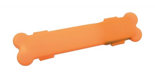 Flash USB svietiaci silikónový návlek 15 x 2,5 cm oranžový