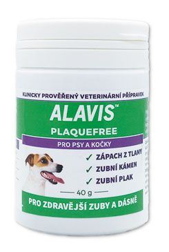 Alavis Plaque Free pre psov a mačky 40g
