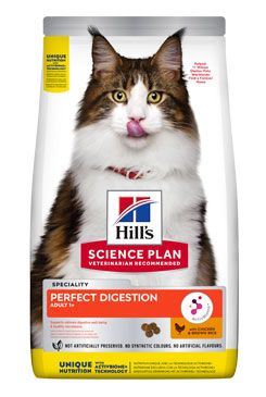 Hill's Feline Dry SP Perfect Digestion Chick+Rice 1,5kg