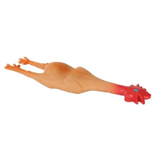 Zahryznutá ošklbaná sliepka 47 cm