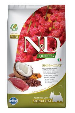 N & D Quinoa DOG Skin & Coat Duck & Coconut Mini 2,5kg