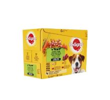 Pedigree vrecko mäsový výber, zelenina v šťave 12x100g