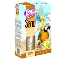Lolopets citrónový piesok pre vtáky 1500 g