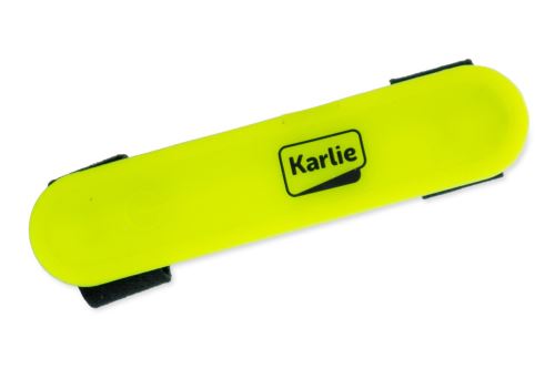 Karlie LED svetlo na obojok, vodítko, postroj s USB nabíjaním žltej 12x2,7cm