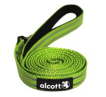 Alcott reflexní vodítko pro psy zelené, velikost S
