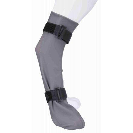 Ochranná silikónová ponožka, S: 6 cm / 30 cm, sivá