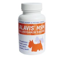 Alavis MSM + Glukosamín sulfát pre psy 60tbl