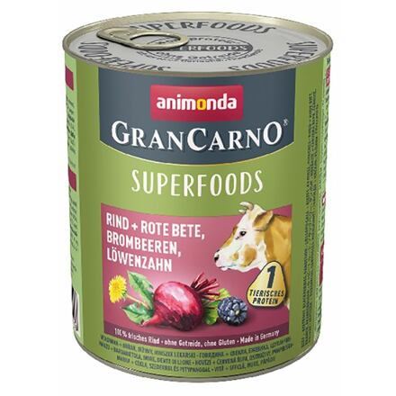 GranCarno Superfoods konzerva pre psov