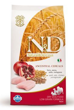N & D Low Grain DOG Adult Mini Chicken & Pomegranate