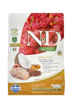 N & D Quinoa CAT Skin & Coat Quail & Coconut